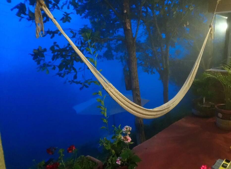 Cabana Con Banera Y Chimeneas En Puesta De Sol El Pacifico Bagian luar foto